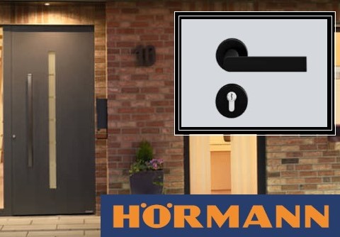Новая продукция Hormann 2021: фурнитура для входных дверей black.edition