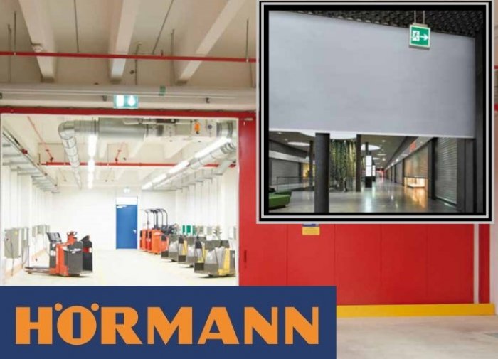 Новая продукция Hormann 2021: перегородка FlexFire с защитой от распространения огня
