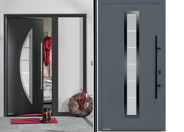 Новинка Hormann 2021: фурнитура для входных дверей Thermo65 в стильном черном цвете