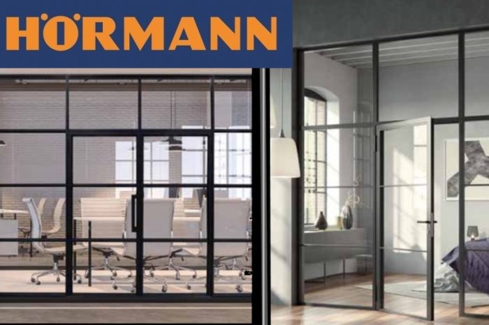 Новая продукция Hormann 2021: межкомнатные двери из стали и стекла