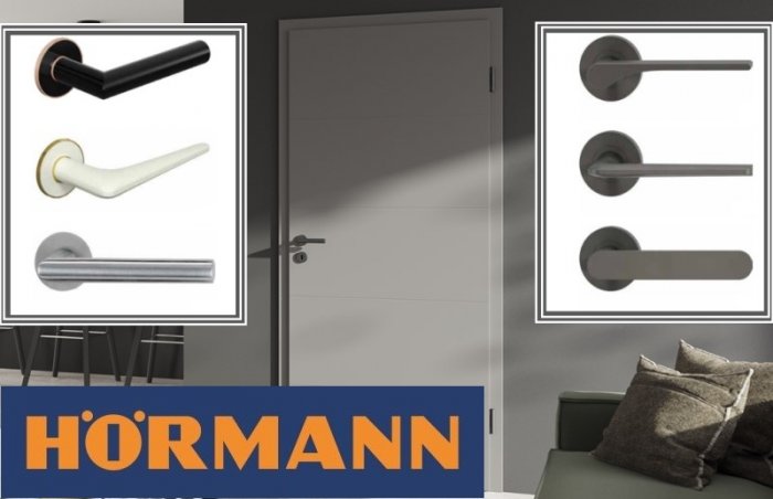 Новые товары Hormann 2021: стильные и современные модели дверных ручек