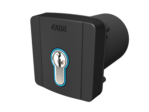 Купить Встраиваемый ключ-выключатель CAME SELD2FDG с цилиндром замка DIN и синей подсветко с доставкой и установкой в Хадыженске
