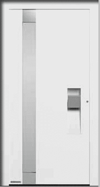 Двери входные алюминиевые ThermoCarbon Hormann - Мотив 306 в Хадыженске